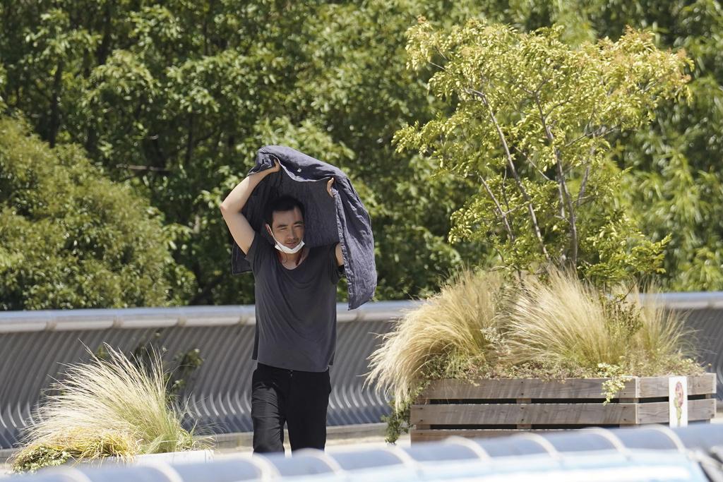 日本預計下周後期天氣酷熱。(美聯社)