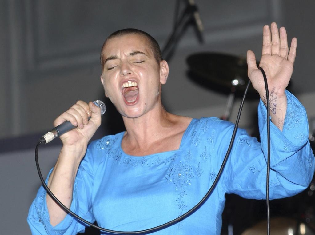 Sinead O'Connor。(美聯社、路透社)