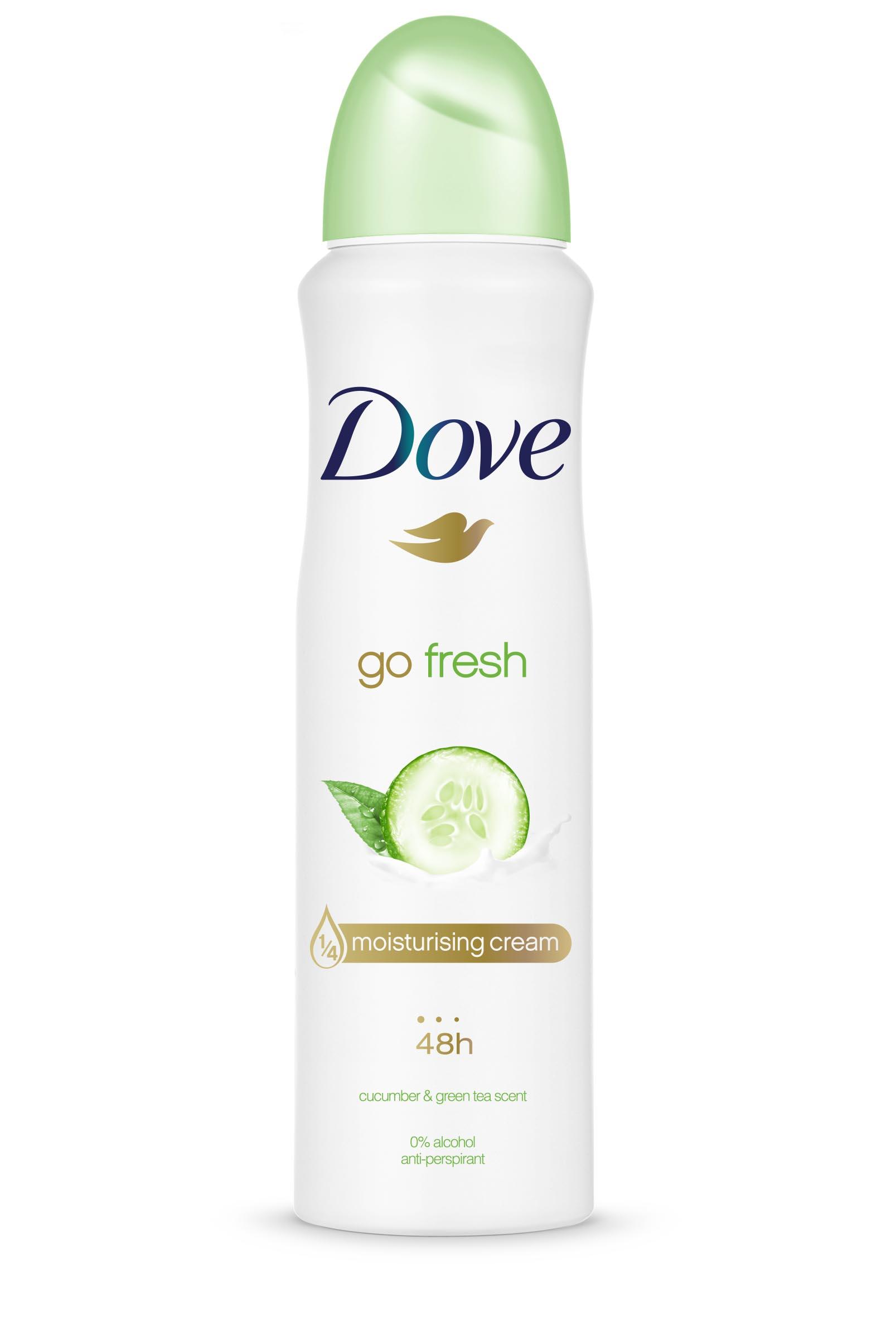 7月29日盛夏禮品包│Dove清爽止汗香體噴霧135毫升