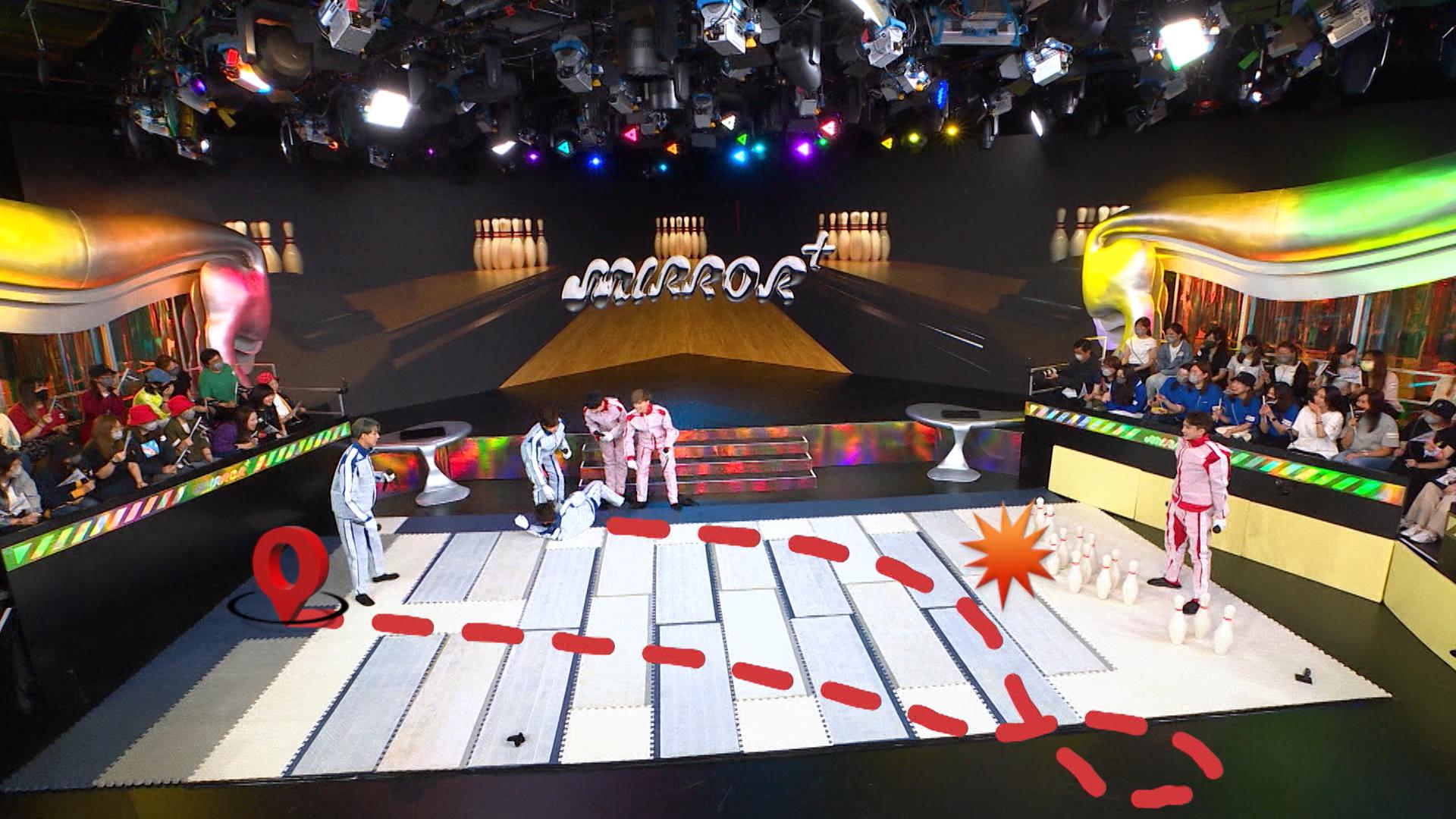 Edan完全偏離賽道,巧妙地在終點前滾轉返回原點。