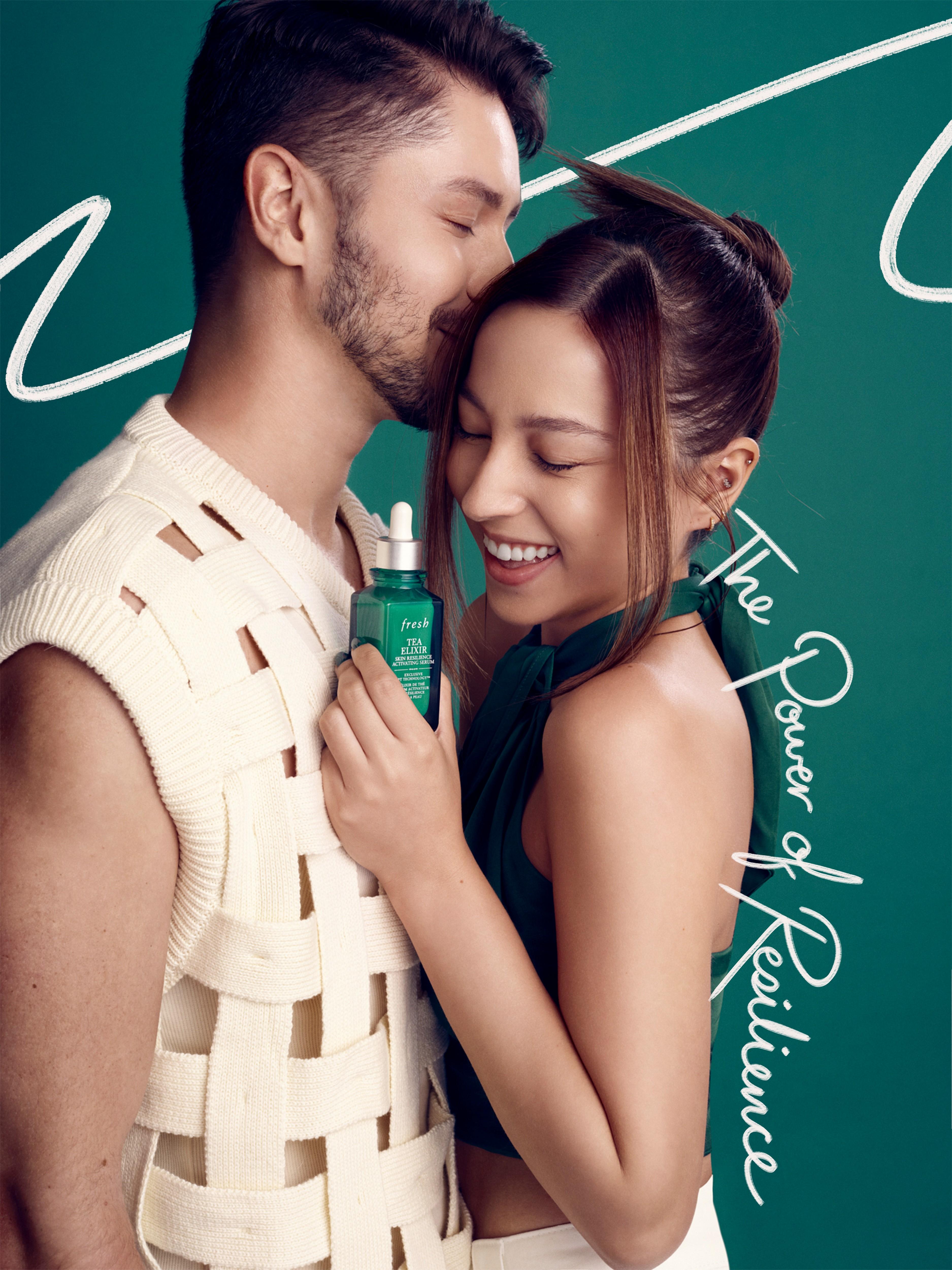 J Lou經常照顧未婚夫Dan的肌膚。