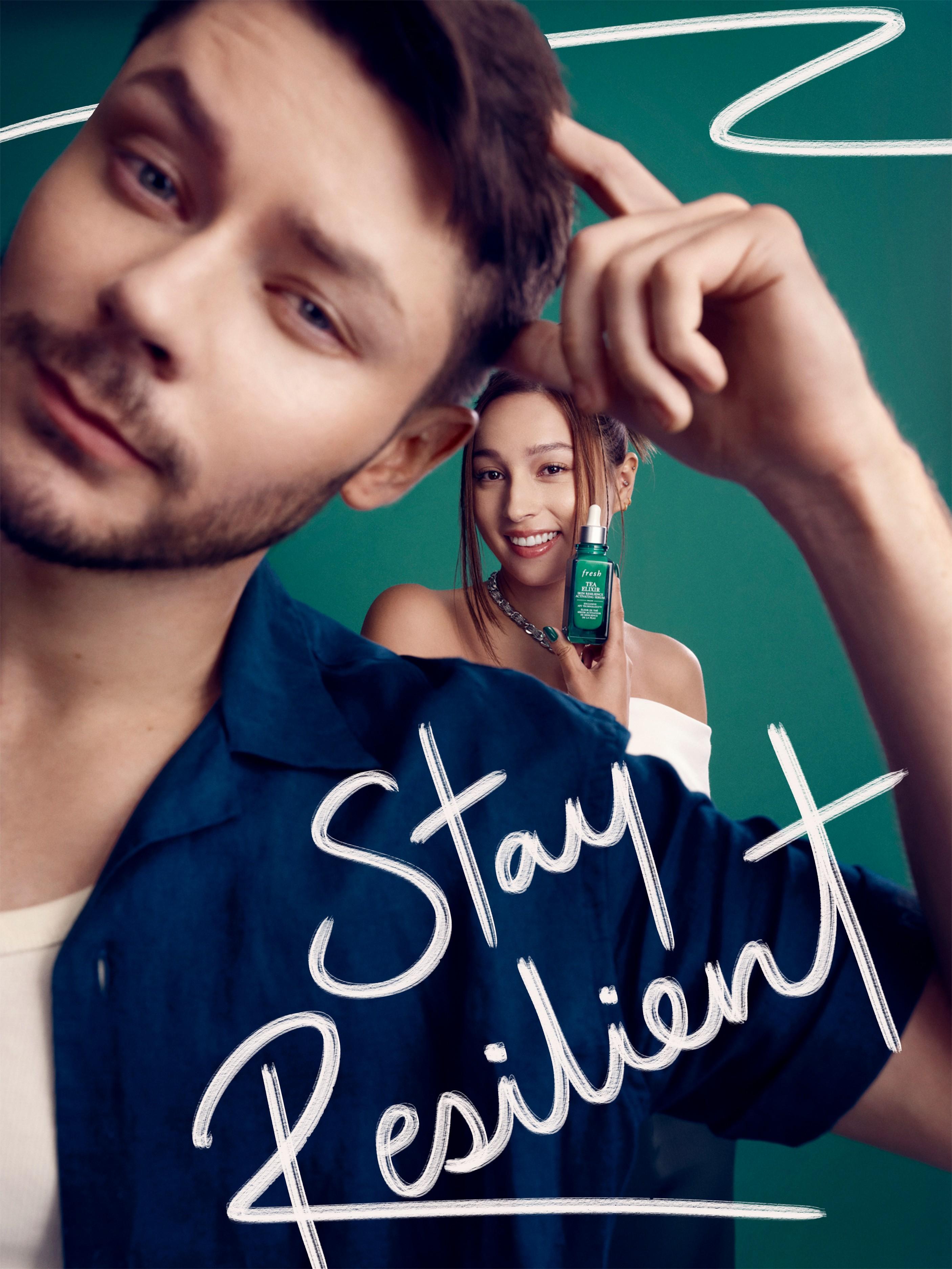 J Lou經常照顧未婚夫Dan的肌膚。