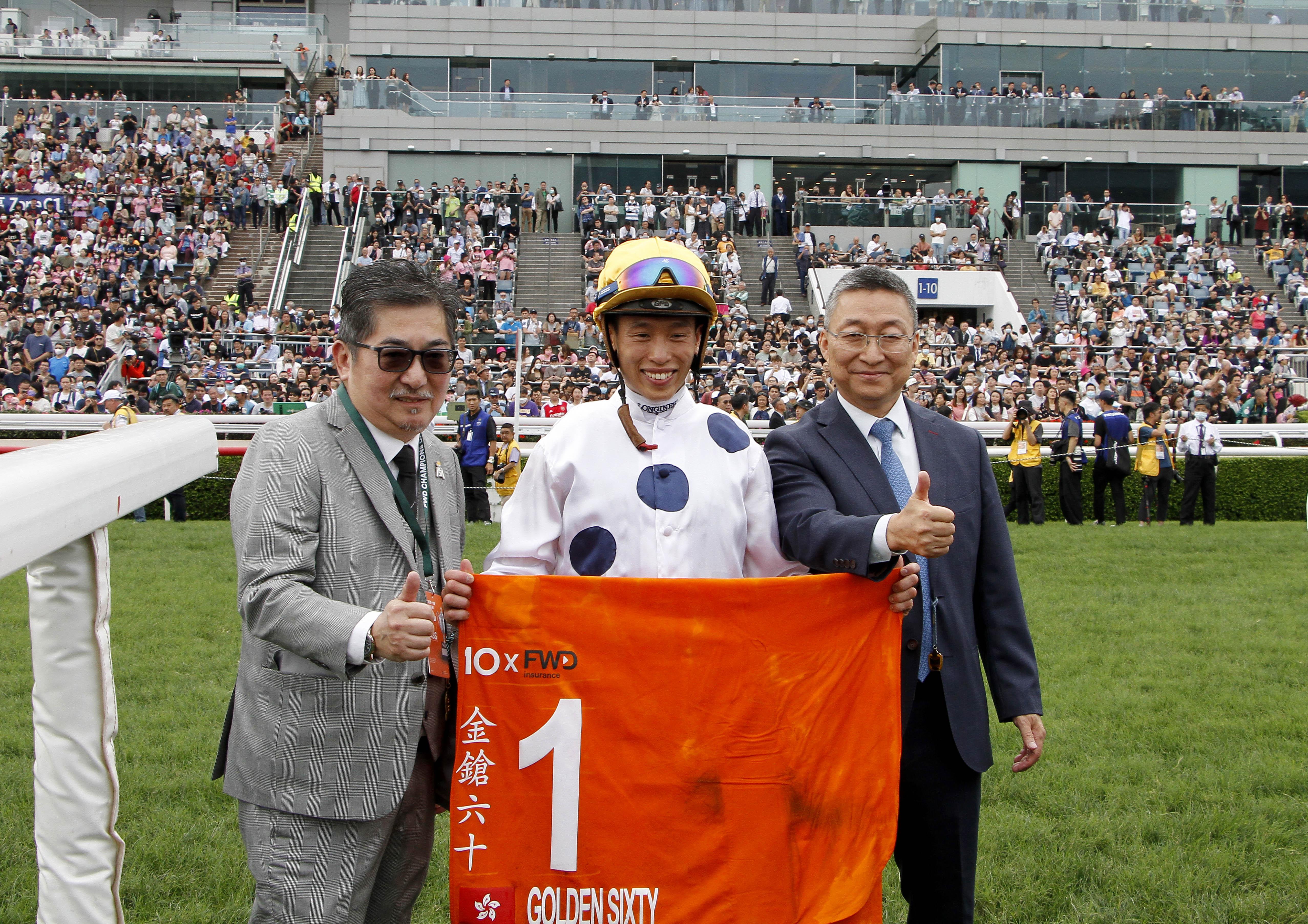 「金鎗六十」連續三年榮登香港馬王寶座 創香港賽馬史