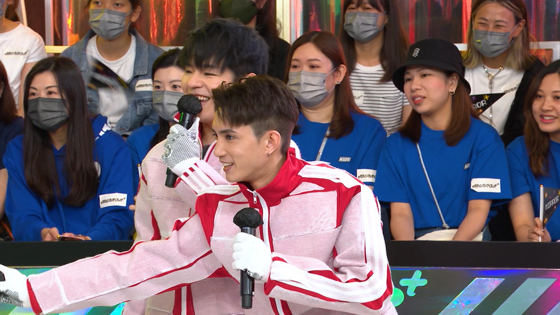 Lokman安慰Edan指其表現是全場最高難度。