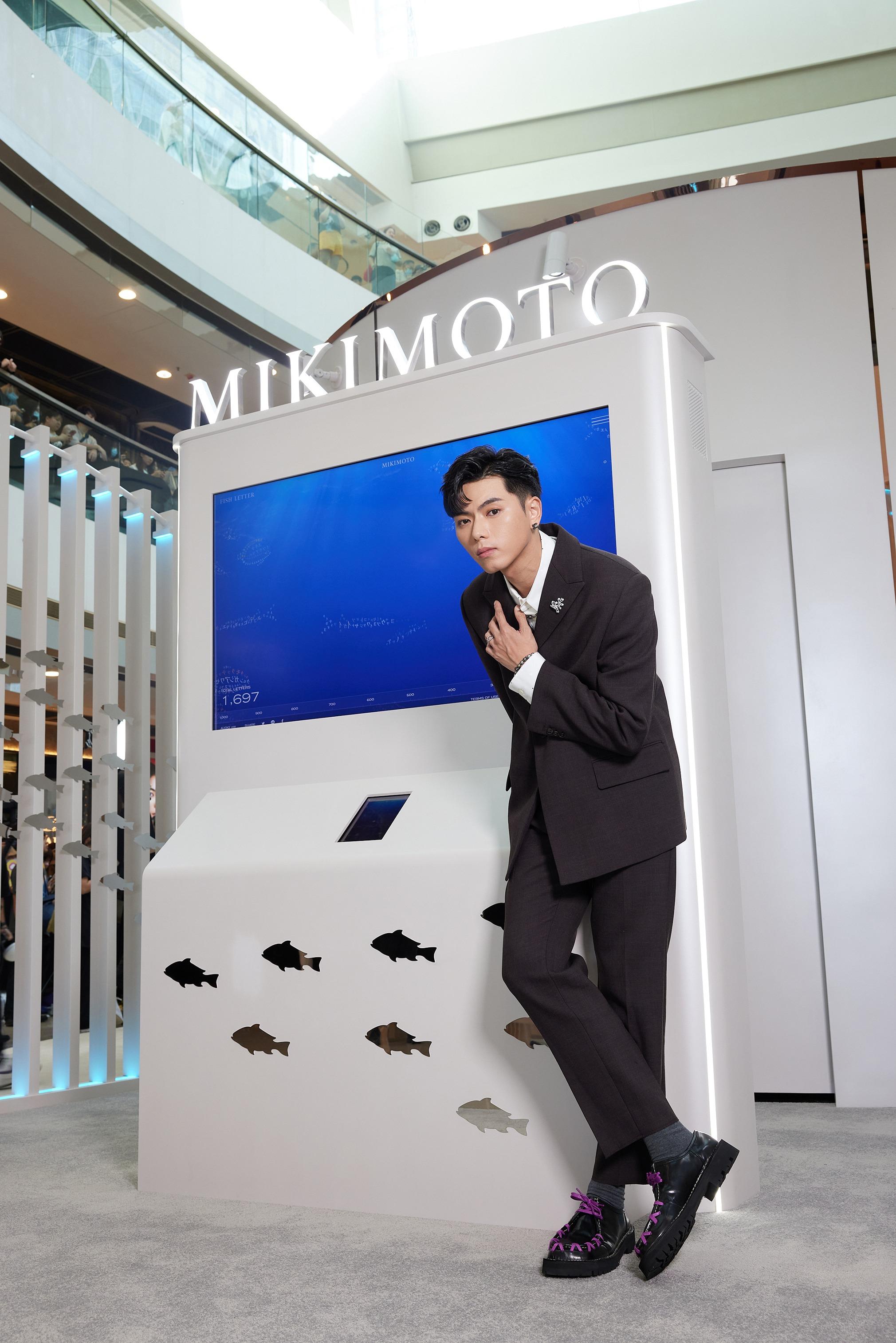 193出席MIKIMOTO ifc mall 130周年期間限定店《A LOVE LETTER TO THE SEA.》開幕。