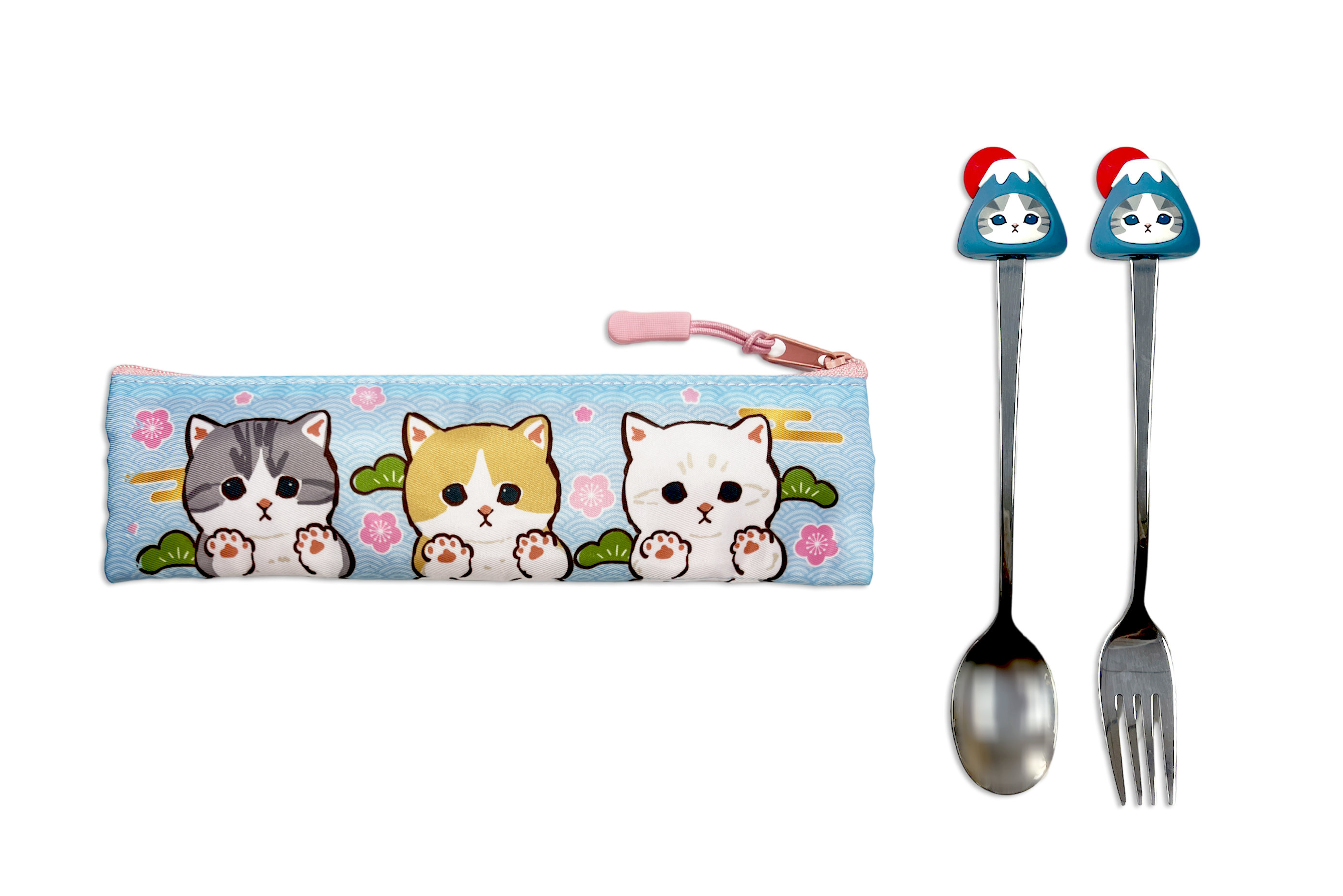 mofusand 餐具套裝 (2款)($129/件)