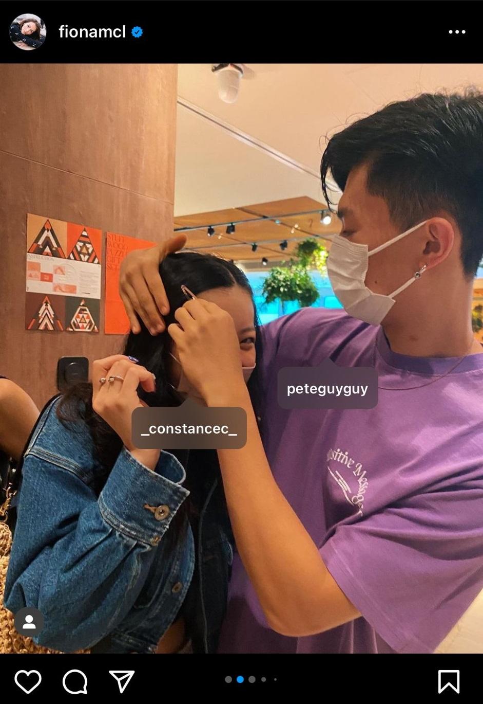 麥少瑜公開過康堤與男友的甜蜜合照。