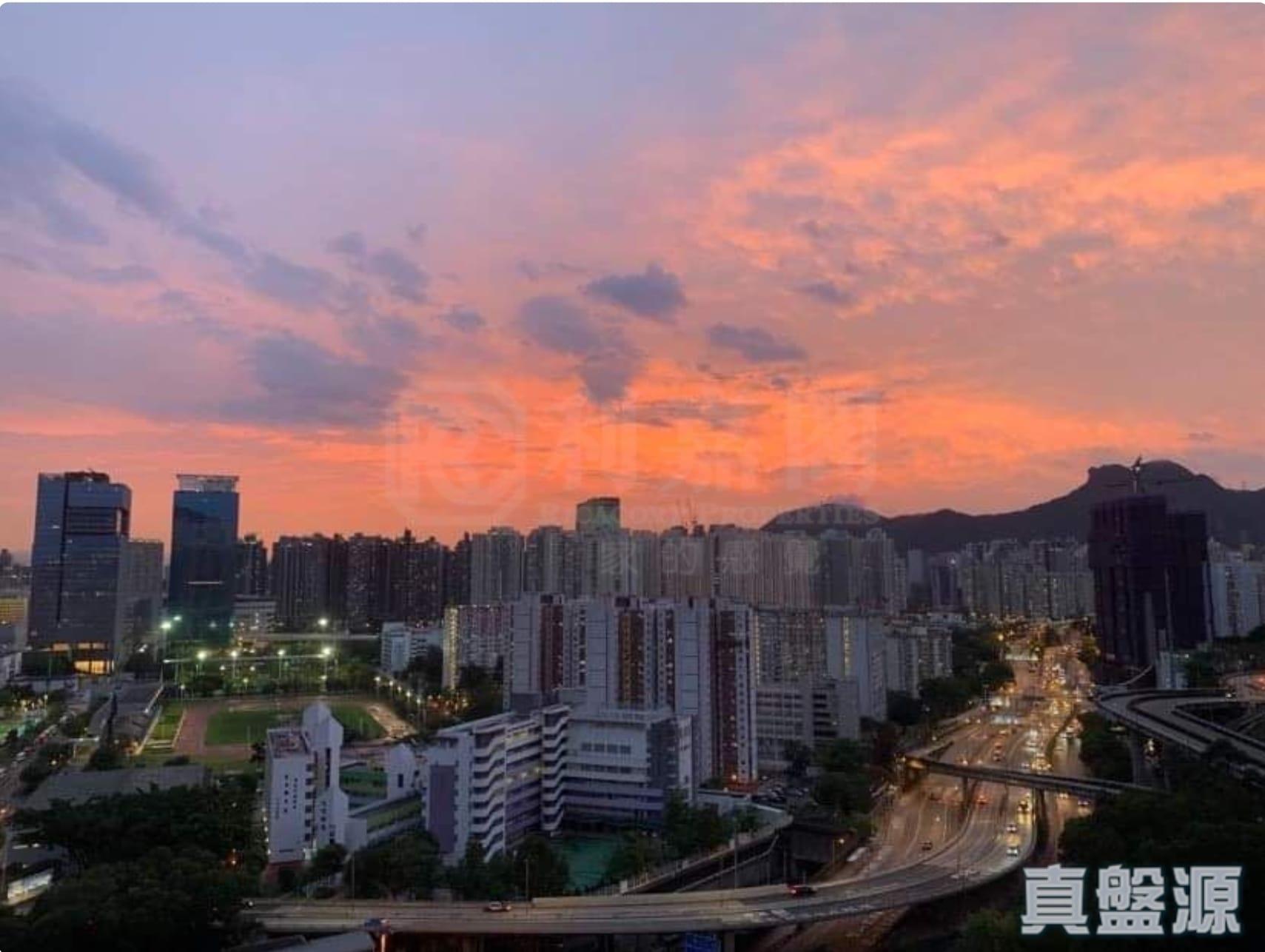 日落時份,單位景觀更為吸引。(代理提供)