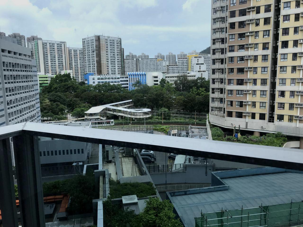 雖然單位位於低層,但景觀頗開揚。(代理提供)