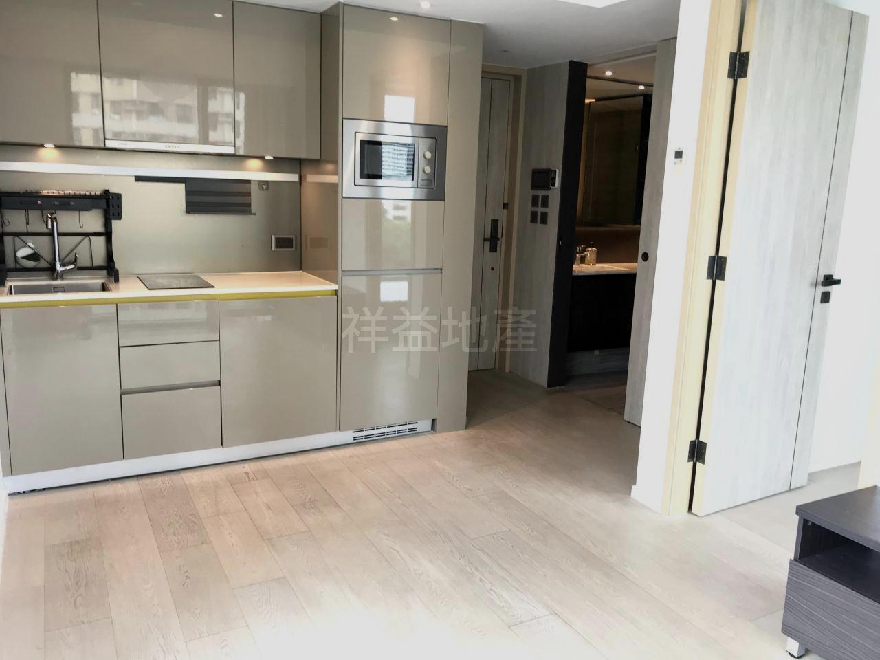 單位為一房連開放底廚房設計。(代理提供)