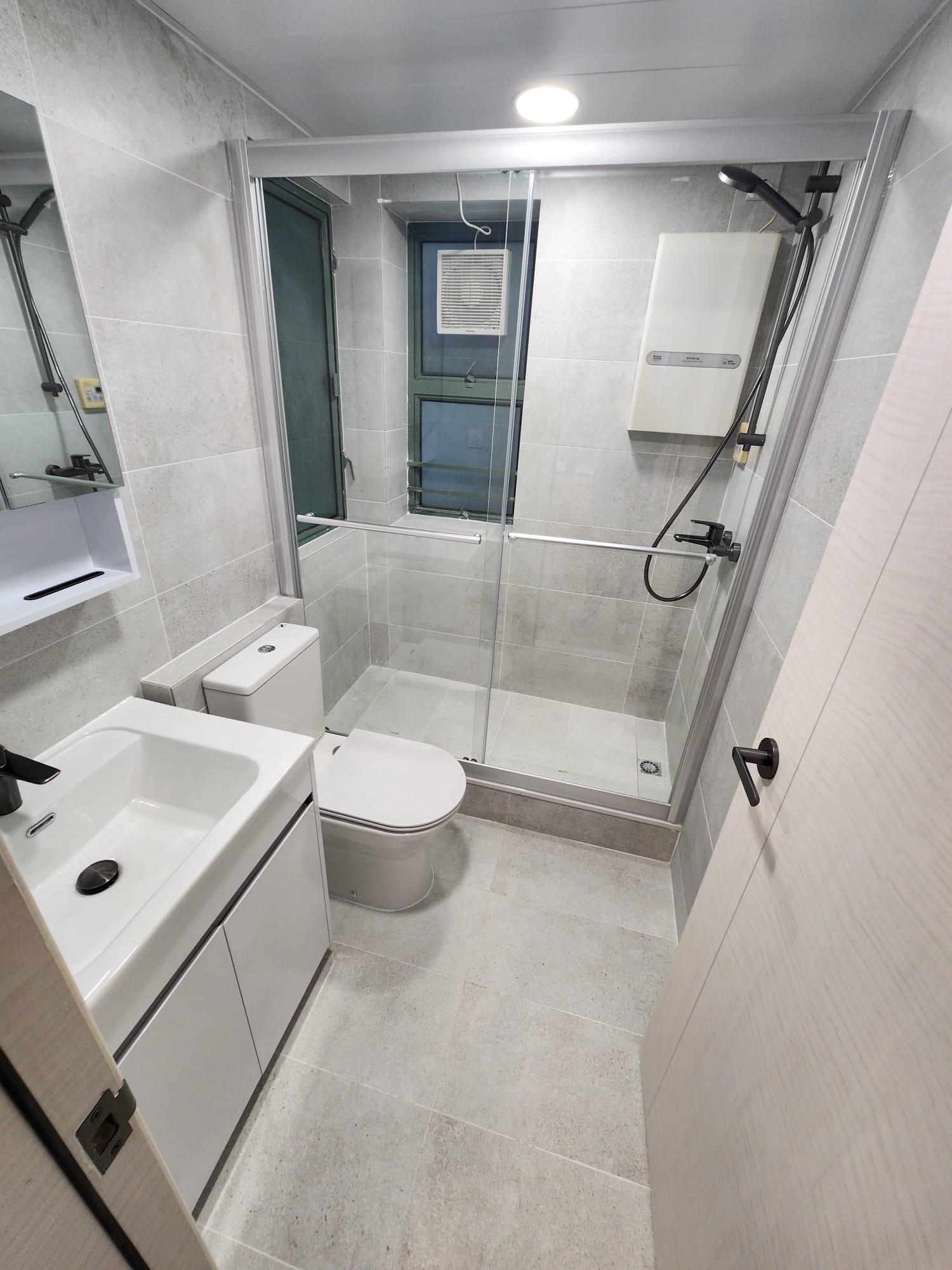 浴室亦附有全新靚裝。(代理提供)