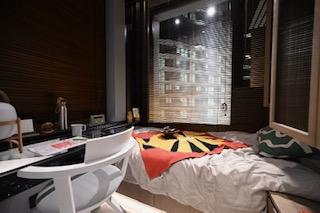 BAKER CIRCLE‧GREENWICH 27樓A室套兩房連儲物房示範單位。(陳奕釗攝)