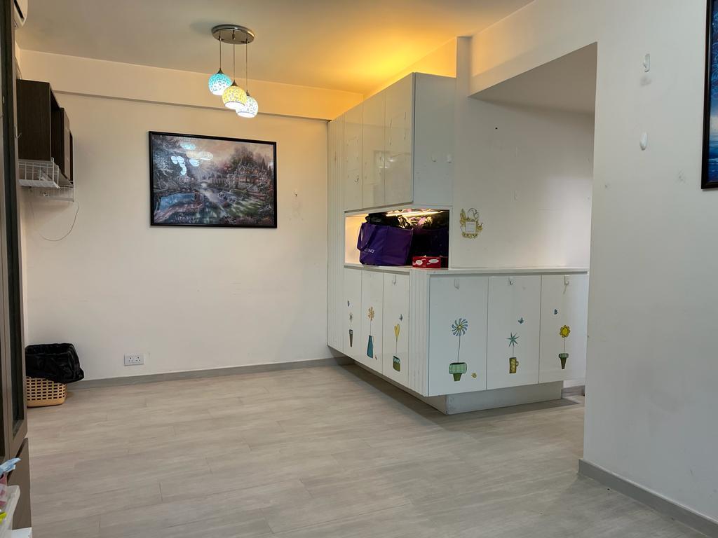 大廳屬長方形開則,實用易擺位。(代理提供)