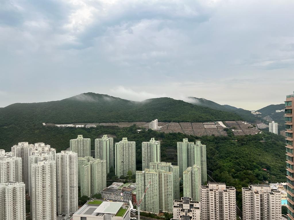 單位主要望翠綠山景。(代理提供)