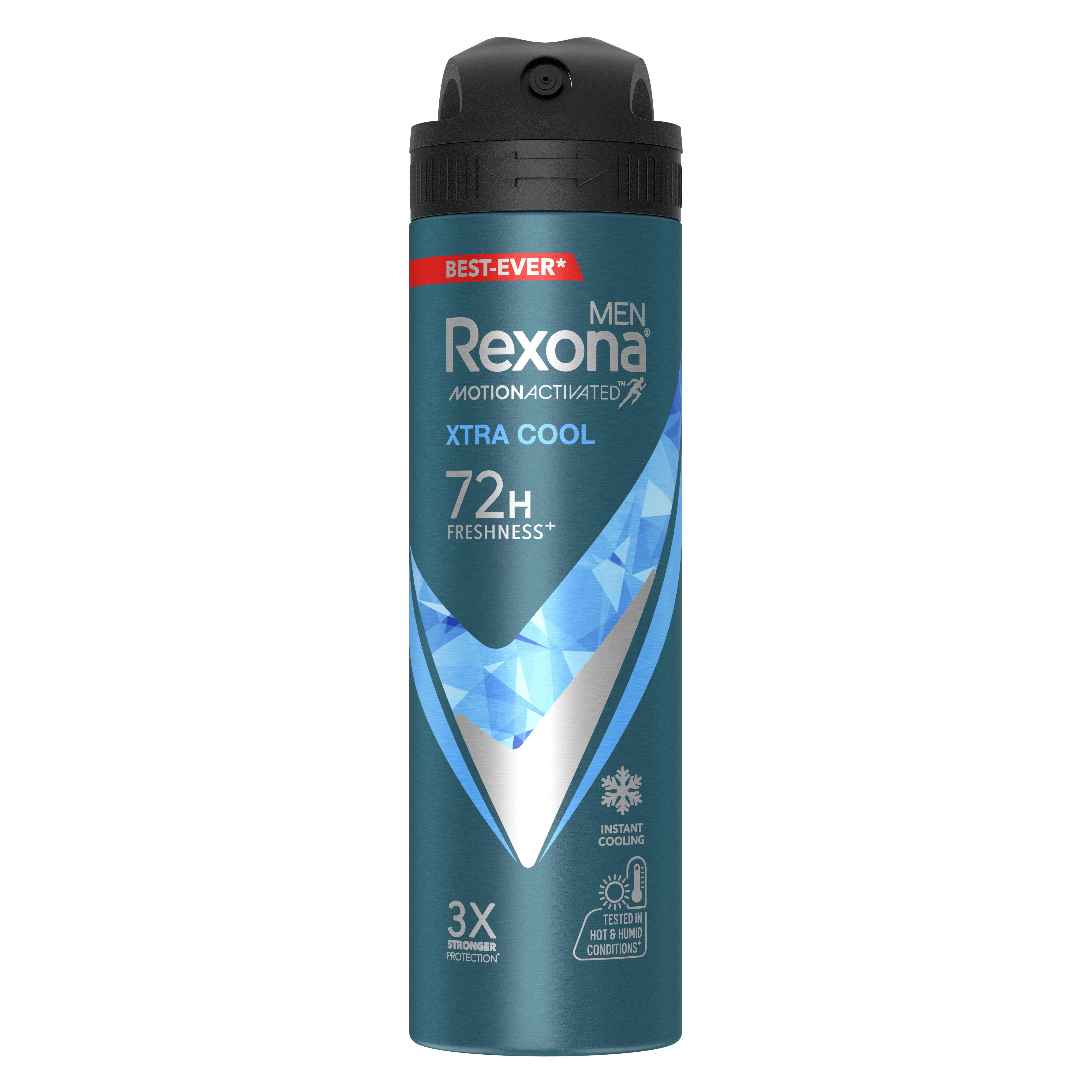 7月30日盛夏禮品包│Rexona男士止汗噴霧──黑白抗印135毫升