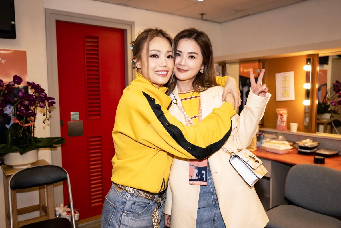 容祖兒首演獲阿Sa捧場。