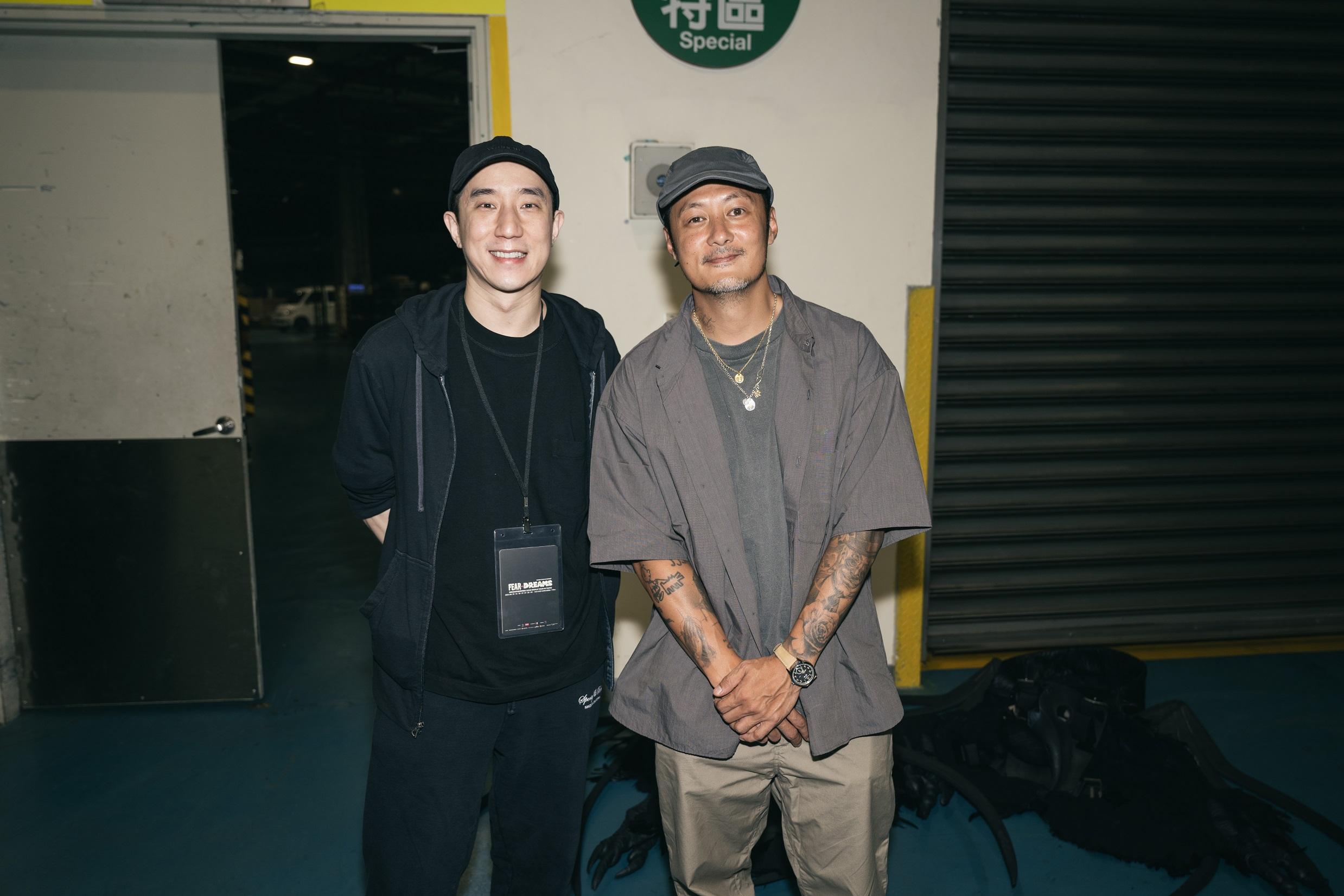 Eason於台北小巨蛋開show,曾國祥、余文樂均有入場支持。