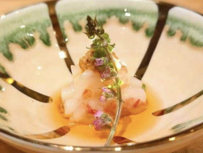 關西懷石料理擺盤。