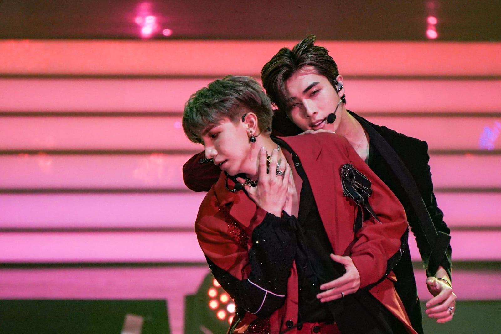 全民造星5總決賽Snoopy落力演出。 (李遁哲攝)