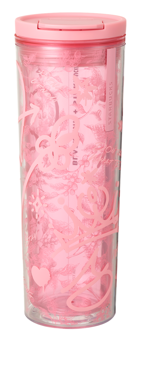 BLACKPINK+星巴克限定系列|16oz BLACKPINK 粉紅色隨行杯 $220