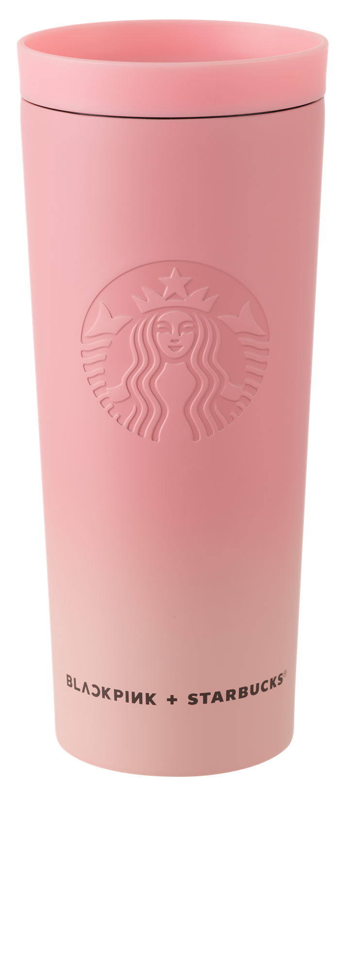 BLACKPINK+星巴克限定系列|18OZ BLACKPINK 粉紅色不鏽鋼隨行杯 $260