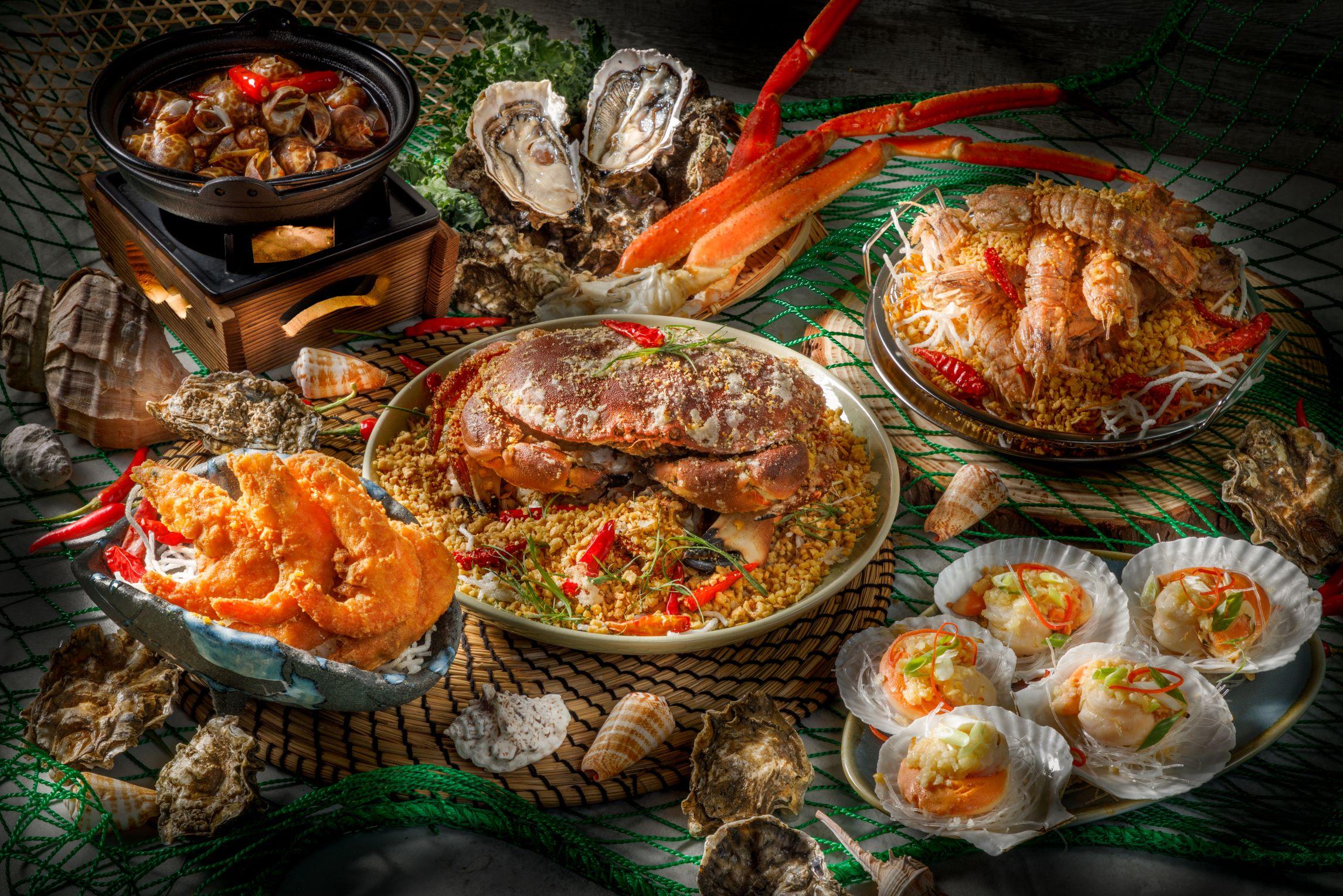 紅磡都會海逸酒自助餐「仲夏海鮮夜市集」