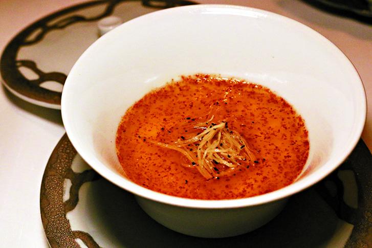 黑白松露雞豆花