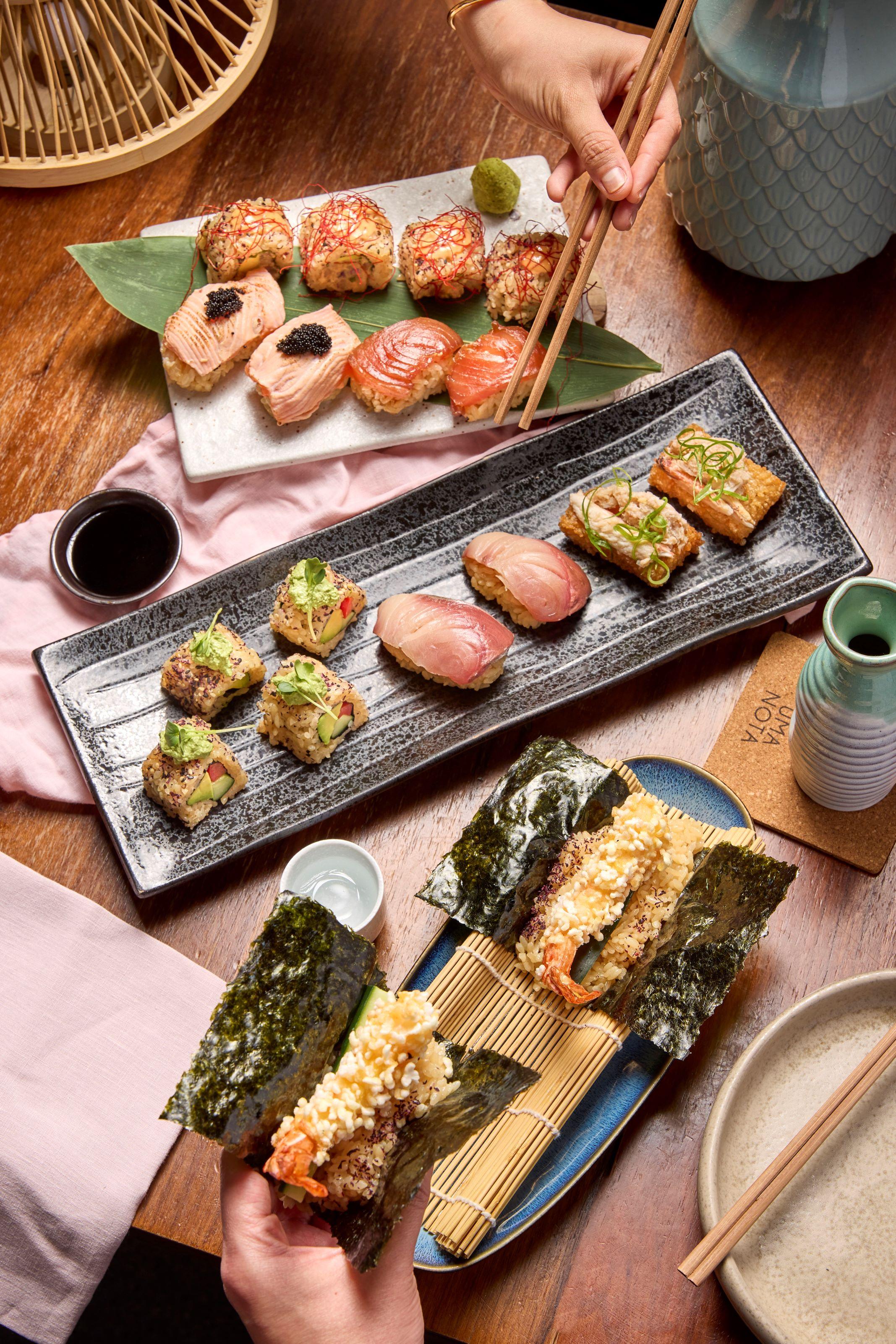 壽司手卷拼盤每份$280