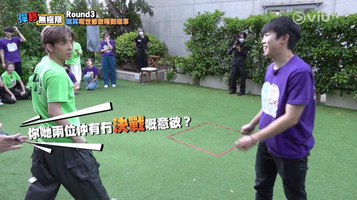 Edan與Marco跳到筋疲力盡,雙方共識打和作結。