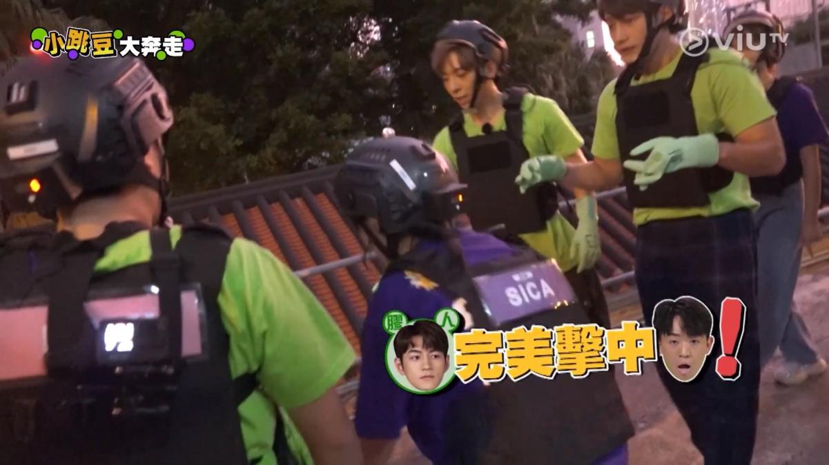 最後,Jeffrey成功拍死珈其。