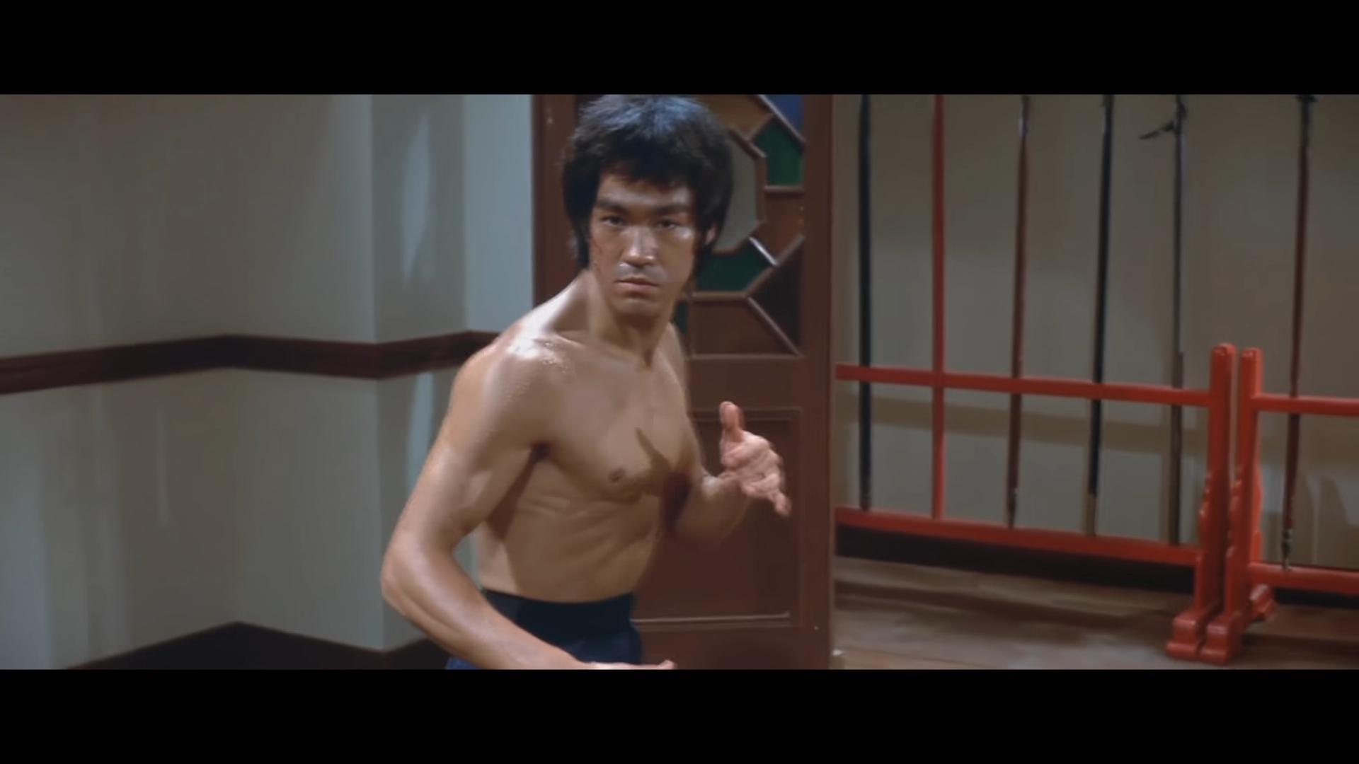 李小龍主演電影《龍爭虎鬥》截圖