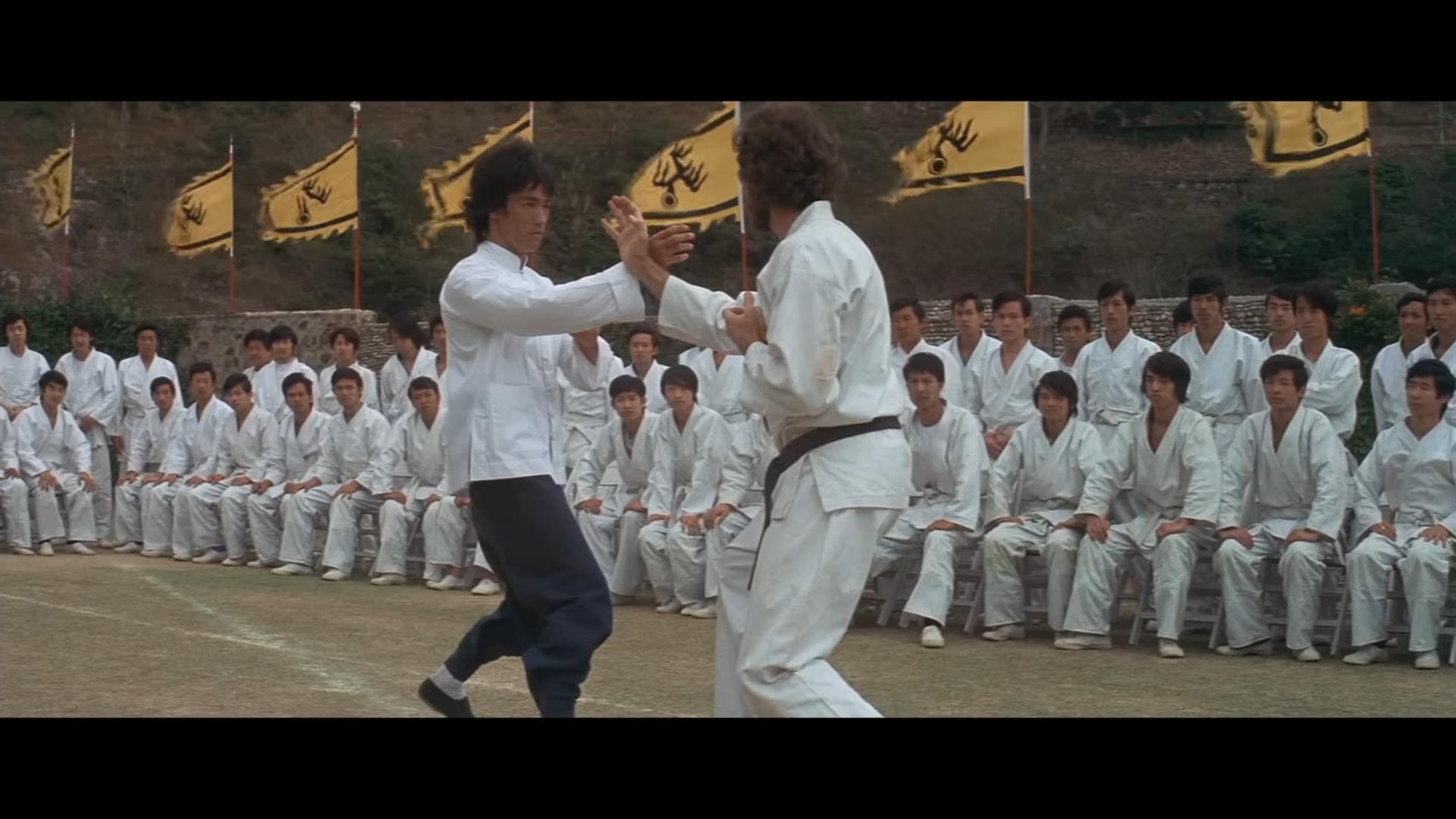 李小龍主演電影《龍爭虎鬥》截圖