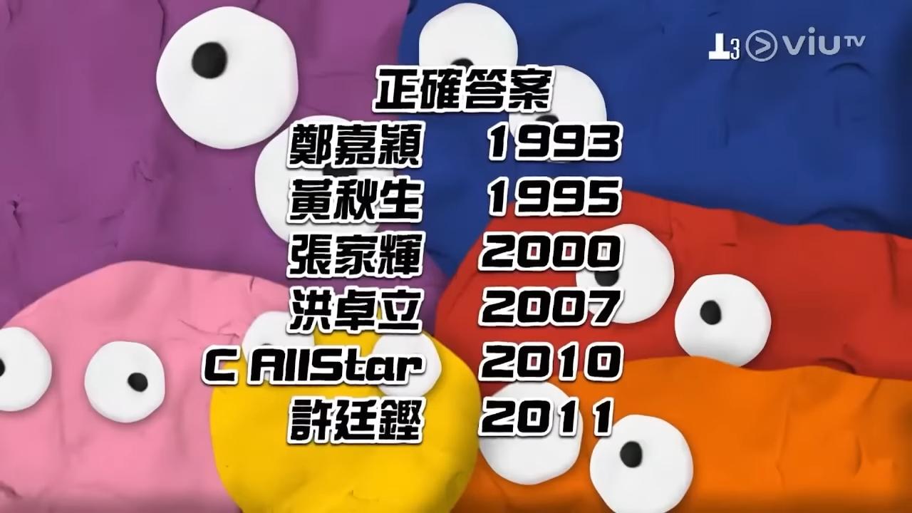 鄭嘉穎、黃秋生和張家輝都先後獲得樂壇新人獎,難怪Edan被考起。