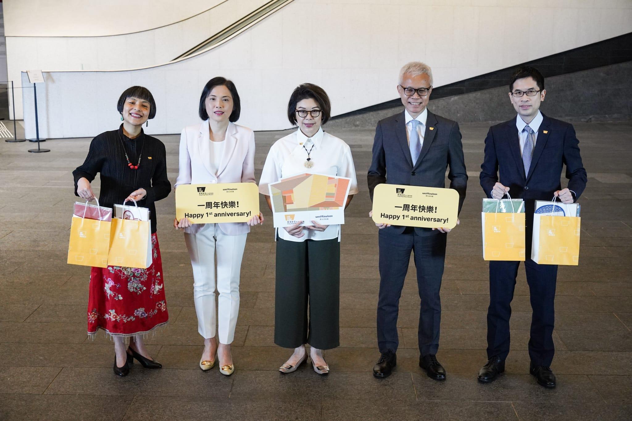 香港故宮文化博物館開幕一周年 近130萬名訪客參觀 (李睿哲攝)