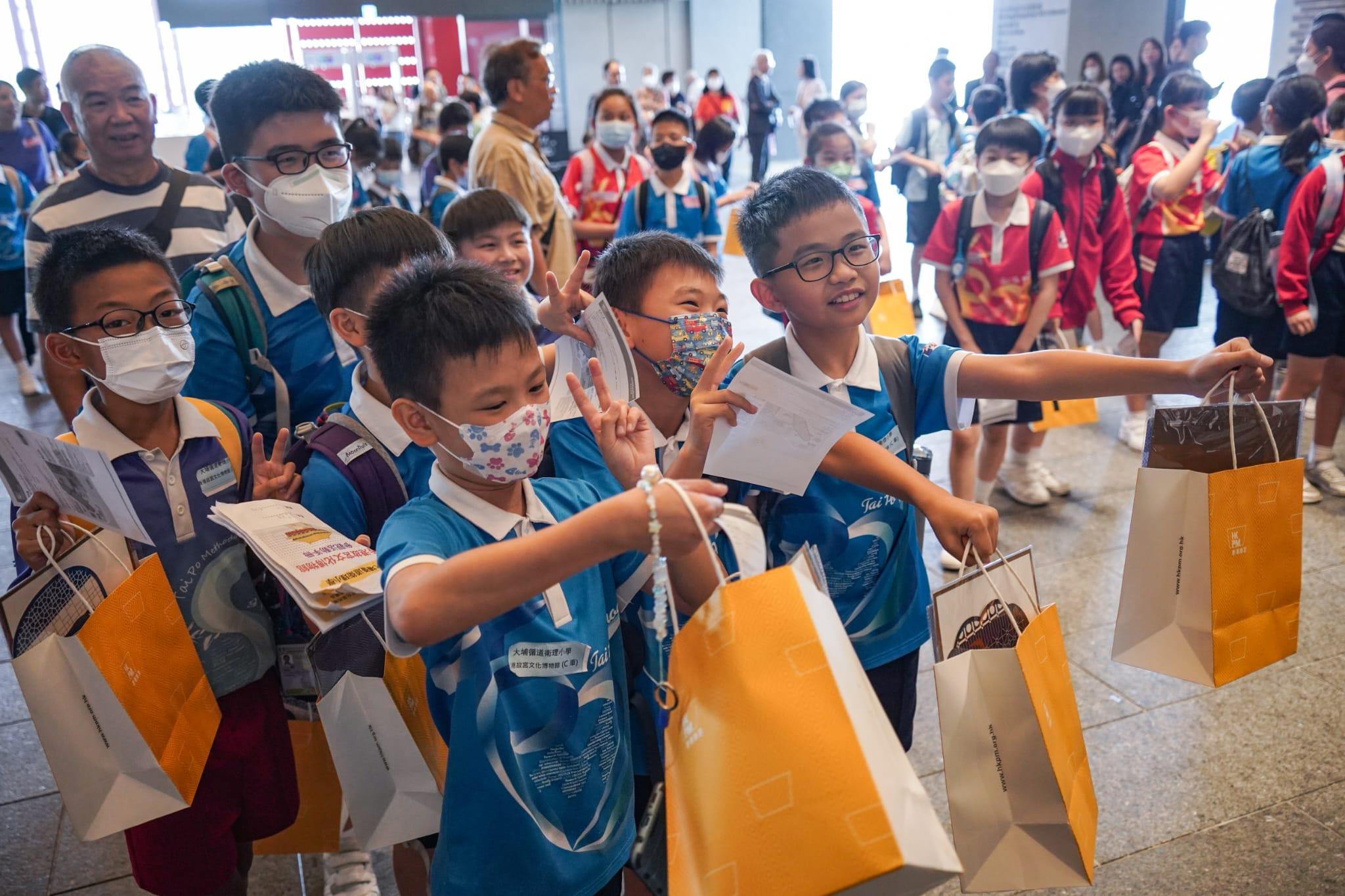 香港故宮文化博物館開幕一周年 近130萬名訪客參觀 (李睿哲攝)