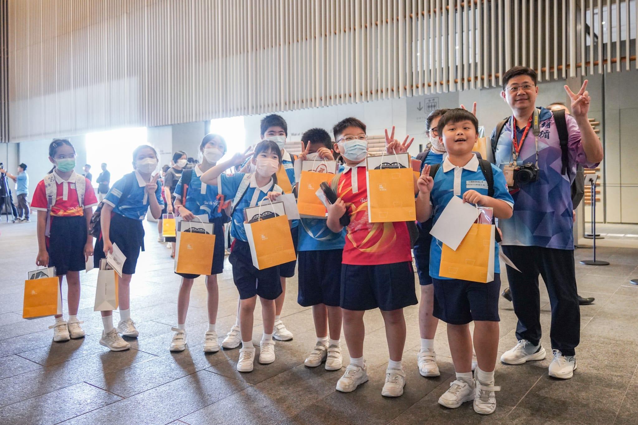 香港故宮文化博物館開幕一周年 近130萬名訪客參觀 (李睿哲攝)