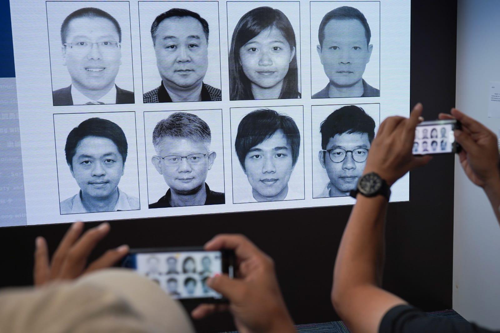 港區國安法|警國安處懸紅各100萬通緝8海外港人 警網頁揭謀殺案懸紅僅40萬