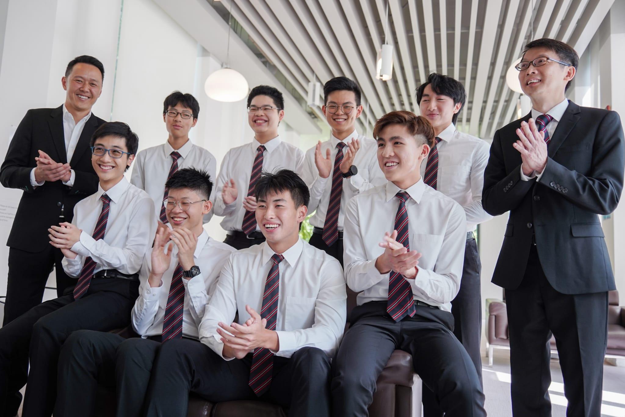 IB放榜2023|男拔誕3名IB狀元 比去年減少2人(李睿哲攝)