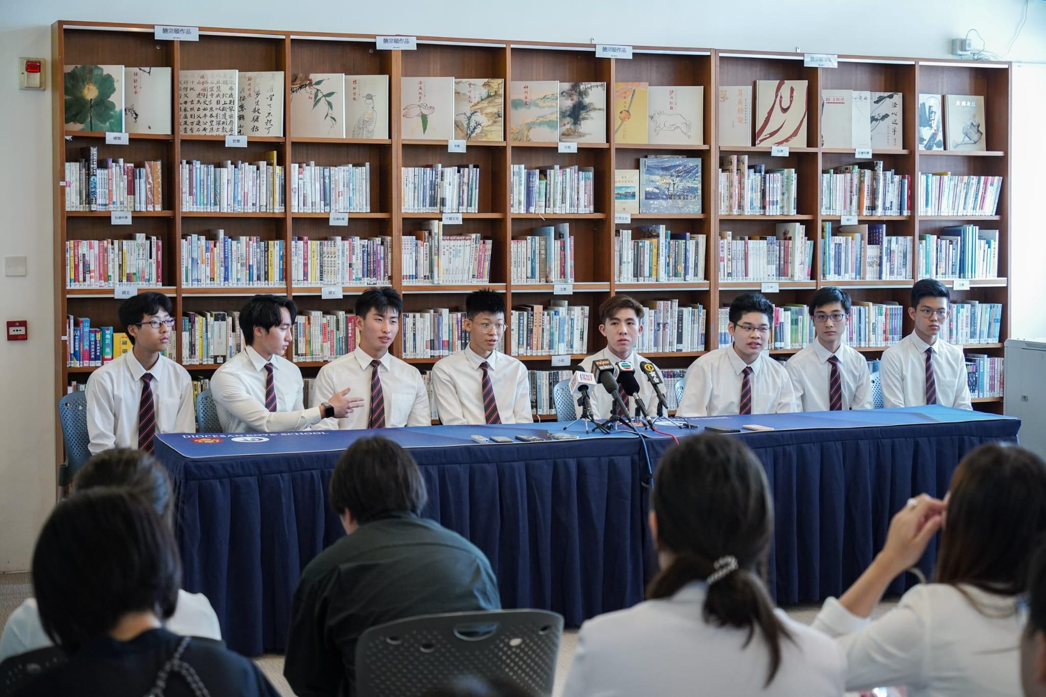 IB放榜2023|男拔誕3名IB狀元 比去年減少2人(李睿哲攝)