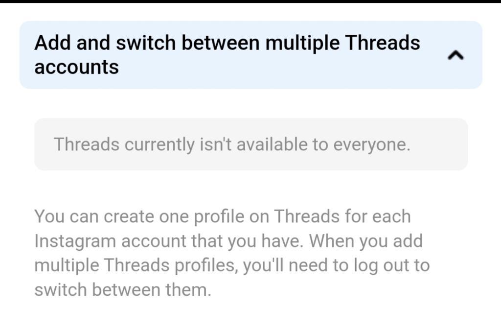 Threads切換帳戶程序複雜。
