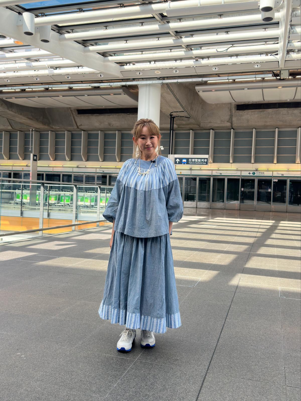 王菀之出席機鐵25周年活動,回想當年往加國留學時靠李玟的歌陪伴的日子。