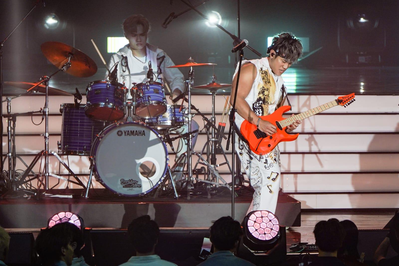 全民造星5總決賽亨仔成為季軍。 (李遁哲攝)