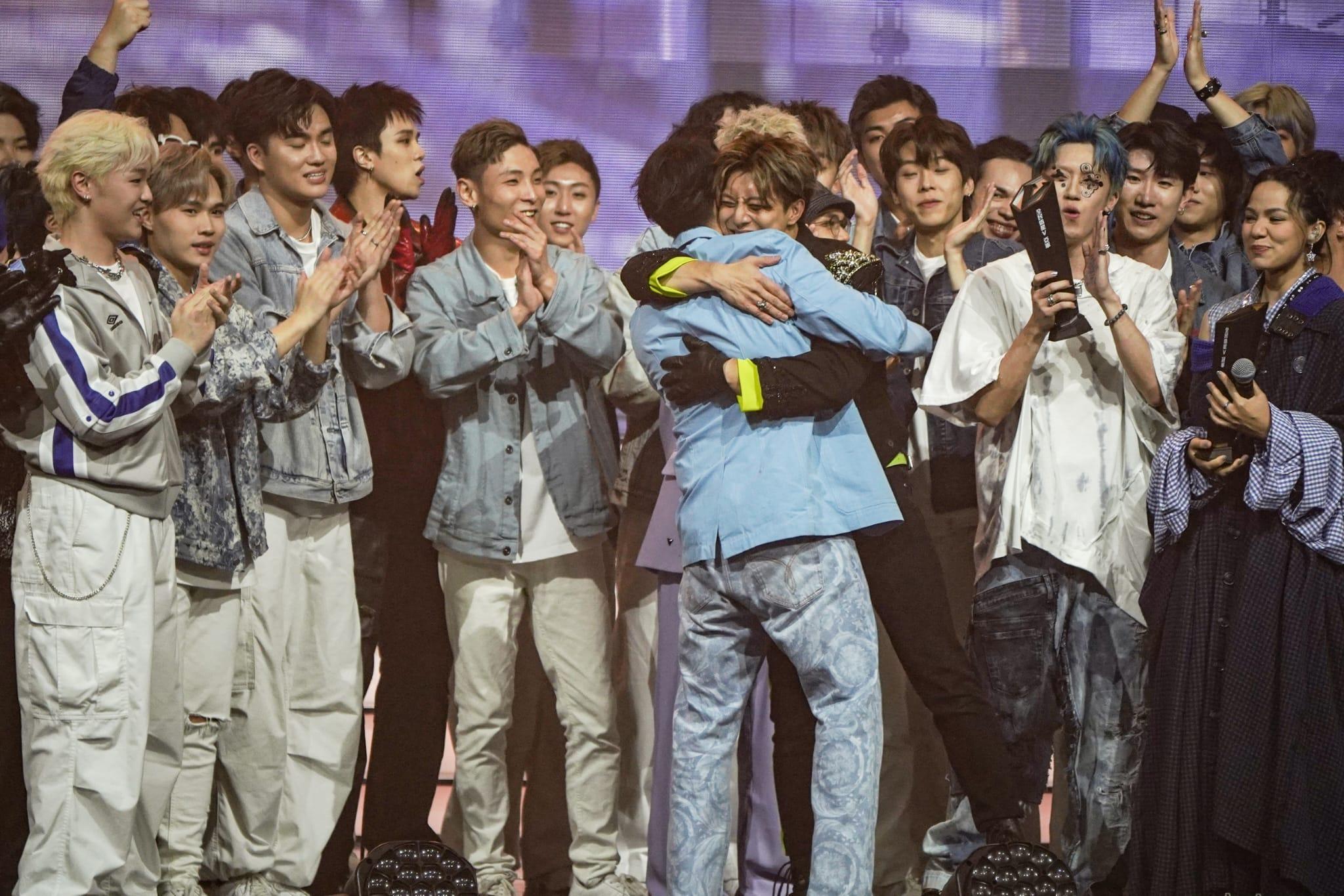 Lyman(香胤宅)成為全民造星V冠軍。 (李遁哲攝)