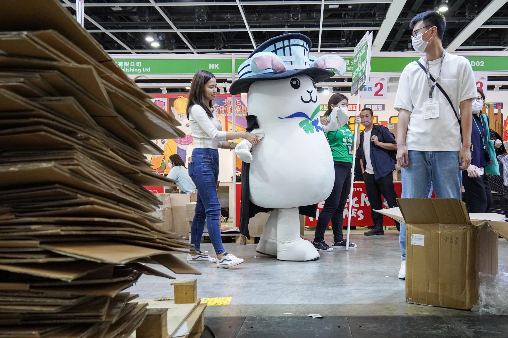 書展2023|明日灣仔會展開鑼 料入場人數較過去兩年有十分一增長 (李睿哲攝)