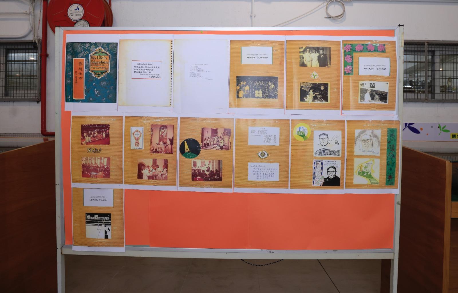 李小龍會與李小龍母校香港聖芳濟書院合辦李小龍光輝50展覽會。(中新社)