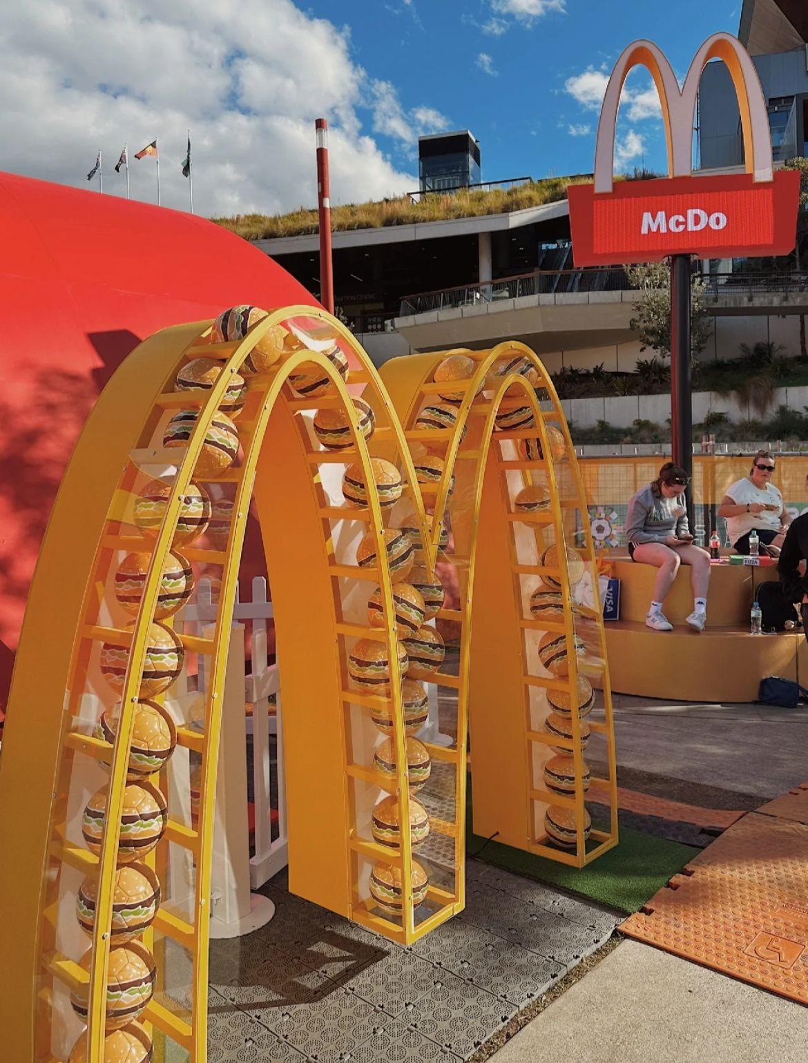 全球唯一「麥當勞薯條餐廳」登陸澳洲 聯乘2023世界盃女足(相片來源:小紅書)