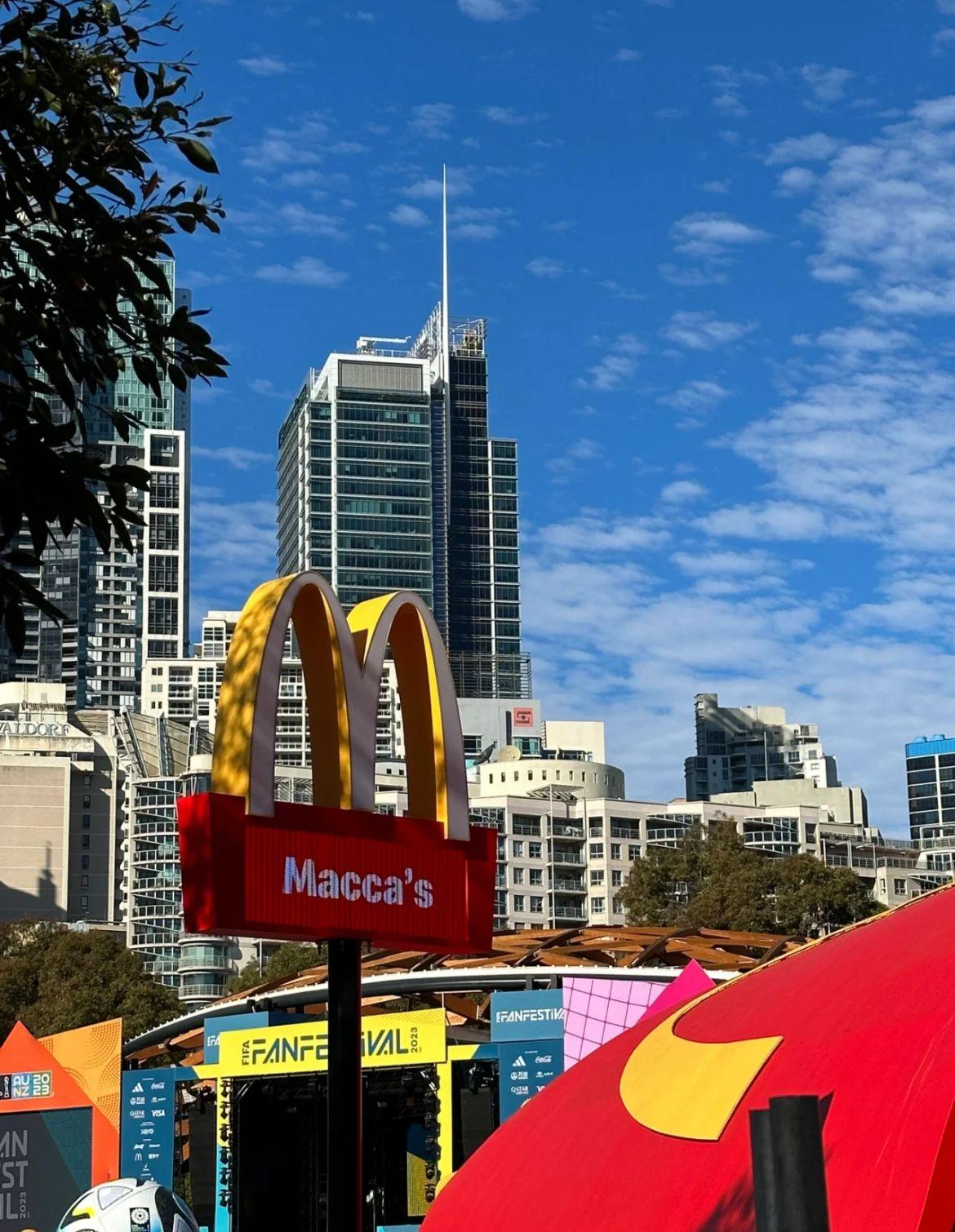 全球唯一「麥當勞薯條餐廳」登陸澳洲 聯乘2023世界盃女足(相片來源:小紅書)