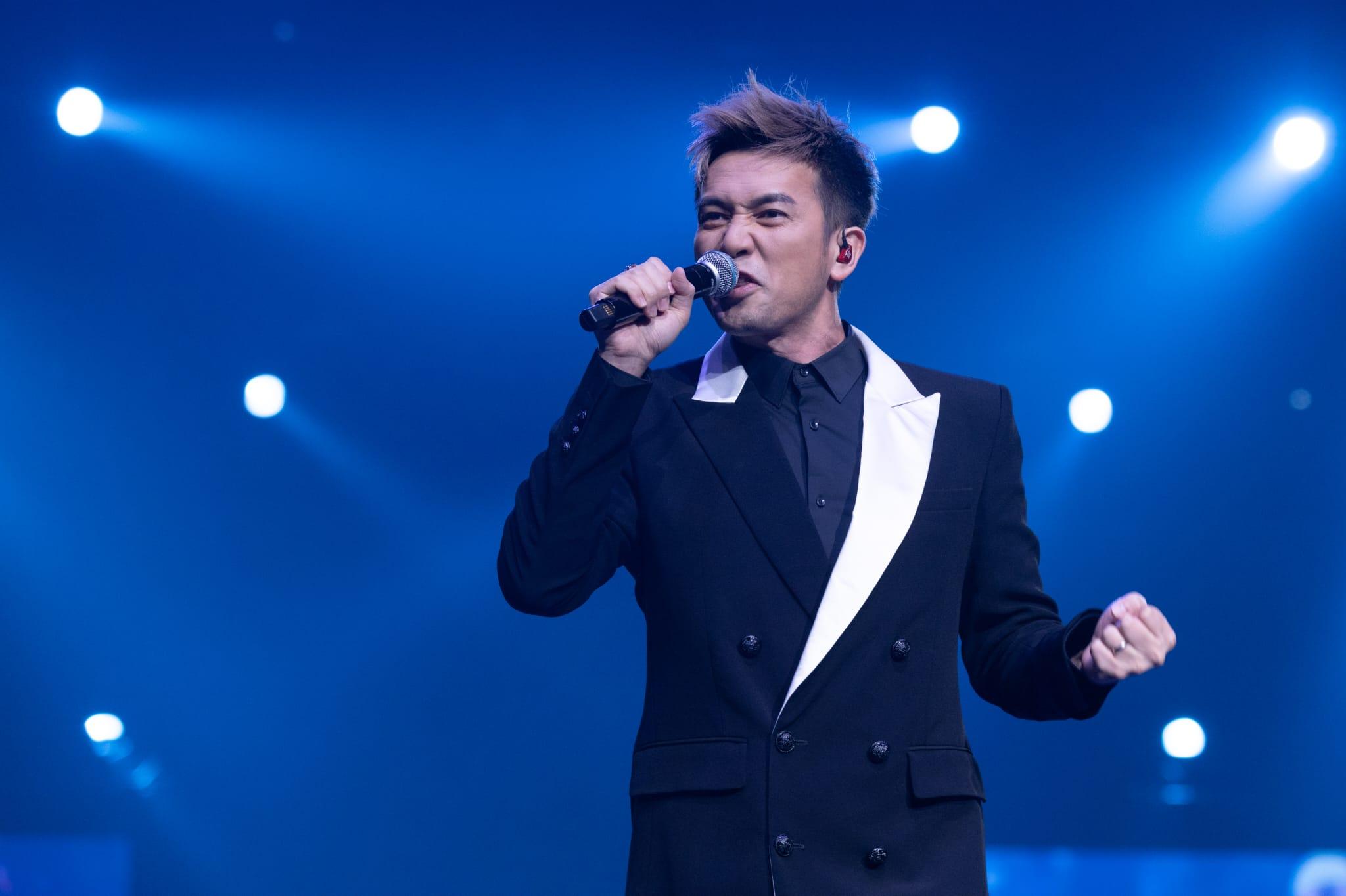 盧瀚霆(Anson Lo)《ANSON LO “THE STAGE” IN MY SIGHT SOLO CONCERT 2023》尾場。(蘇文傑攝)