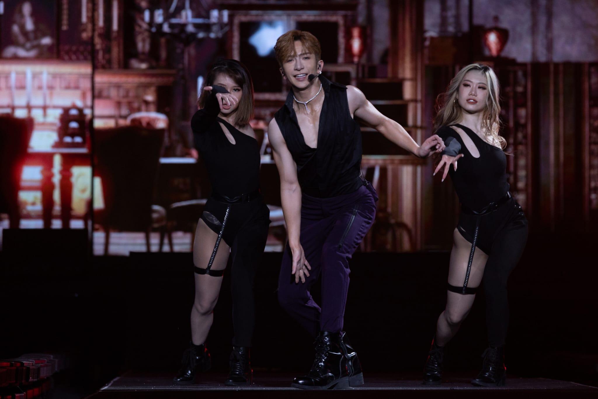 盧瀚霆(Anson Lo)《ANSON LO “THE STAGE” IN MY SIGHT SOLO CONCERT 2023》尾場。(蘇文傑攝)