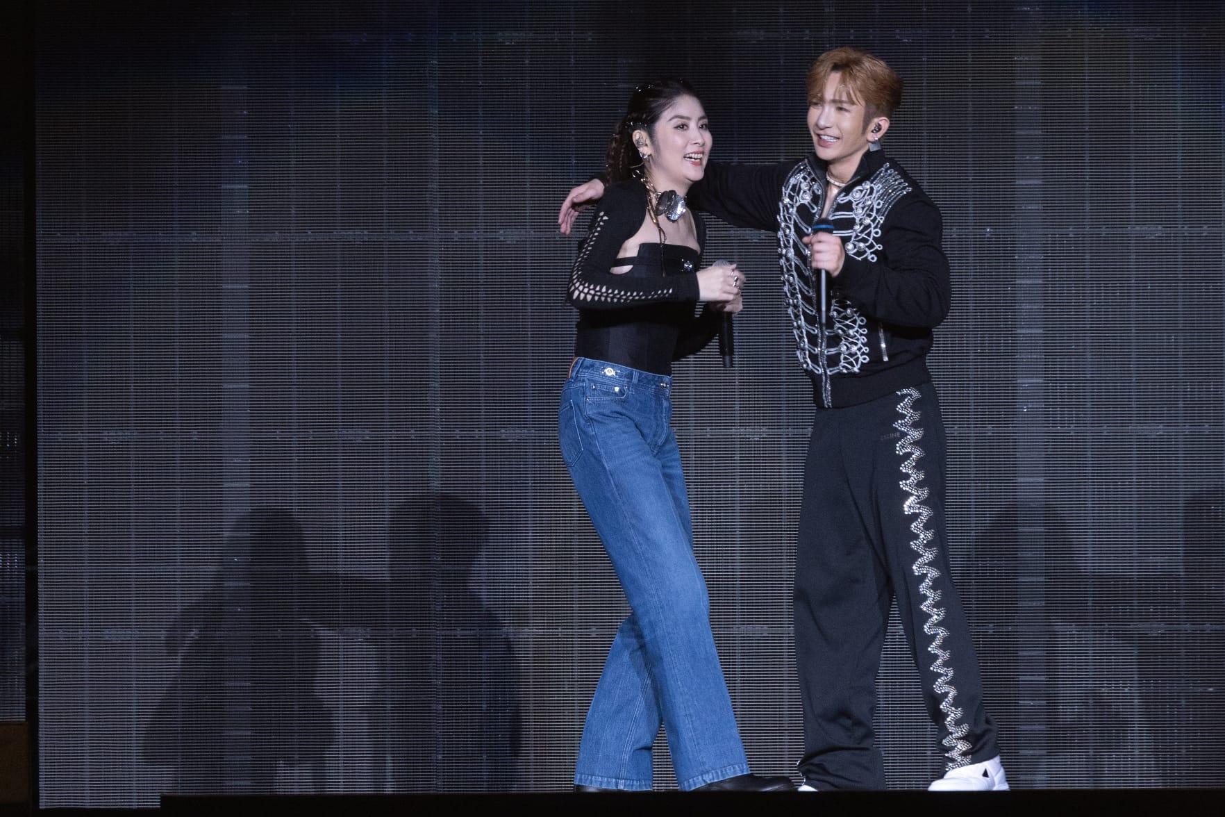 盧瀚霆(Anson Lo)《ANSON LO “THE STAGE” IN MY SIGHT SOLO CONCERT 2023》尾場。(蘇文傑攝)